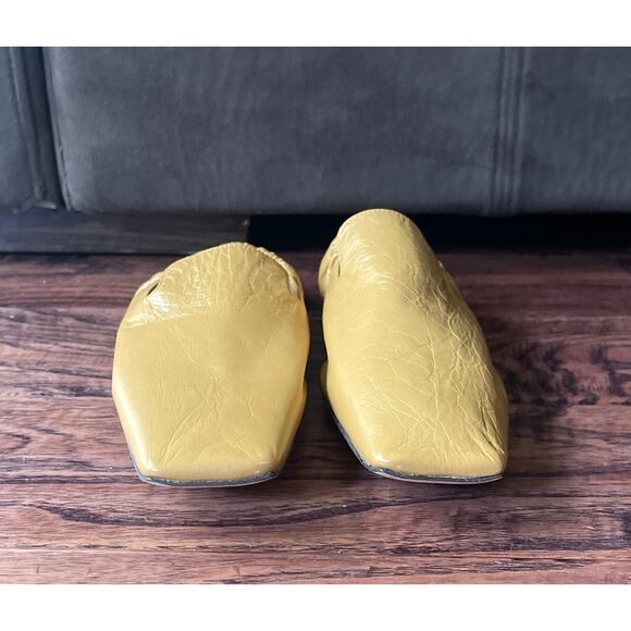 $950 NIB Men\'s Bottega Veneta Leather Loafers Yellow Slip Ons Dress Shoes 40(7) main image 9